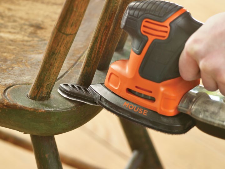 Многофункционална шлайфмашина 120W куфар BLACK & DECKER