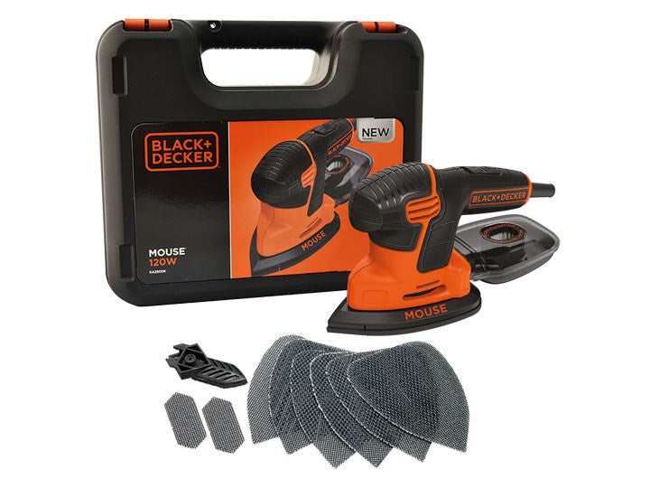 Многофункционална шлайфмашина 120W куфар BLACK & DECKER