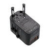 Blitzwolf BW-TA2 5-в-1 адаптер за пътуване 2xUSB PD + 2xC QC + C GaN 100W