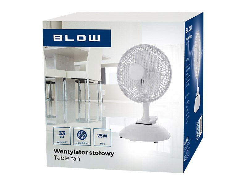 Настолен вентилатор 6"/ 15см 2в1 Щипки 25W