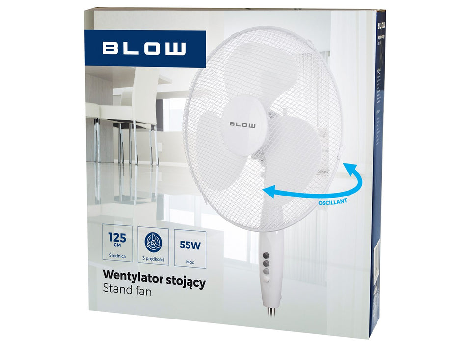Стоящ вентилатор 16"/40 см 55W