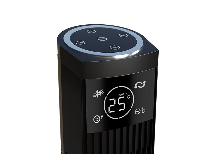 Колонен вентилатор XXL 90W ЧЕРЕН