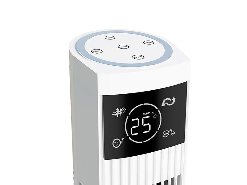 Колонен вентилатор XXL 90W Бял