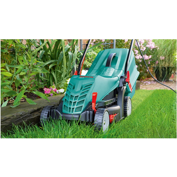 ЕЛЕКТРИЧЕСКА КОСАЧКА BOSCH ARM 34 1300 W, ШИРИНА НА КОСЕНЕ 34.00 см