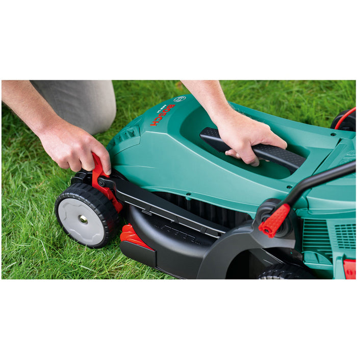ЕЛЕКТРИЧЕСКА КОСАЧКА BOSCH ARM 34 1300 W, ШИРИНА НА КОСЕНЕ 34.00 см