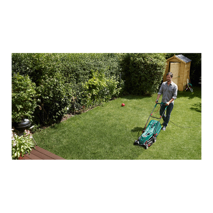 ЕЛЕКТРИЧЕСКА КОСАЧКА BOSCH ARM 34 1300 W, ШИРИНА НА КОСЕНЕ 34.00 см