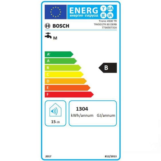 Бойлер BOSCH TR4501TR 80 DERB