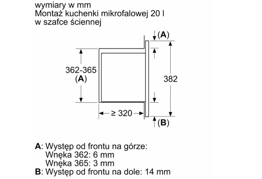 Микровълнова фурна за вграждане Bosch BEL623MB3