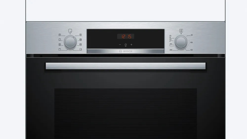 Bosch HBA553BR3F SER4, Фурна A+, ecoClean full+Hydro, 5 HM, инокс