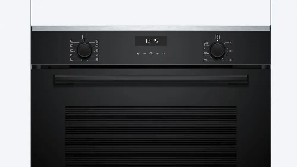 Bosch HBG237BB3, SER6, Oven A+, ecoClean back+Hydro, 7 HM, AutoPilot 10, Half Tray, SoftClose&SoftOpen, черен