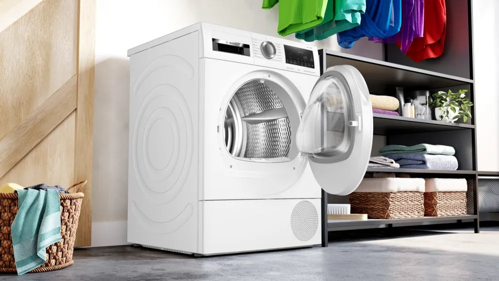 Сушилня BOSCH WQG14590BY, 9 kg, Термопомпа, SelfCleaning