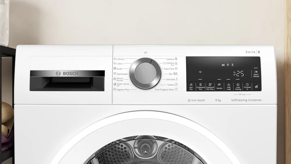 Сушилня BOSCH WQG14590BY, 9 kg, Термопомпа, SelfCleaning