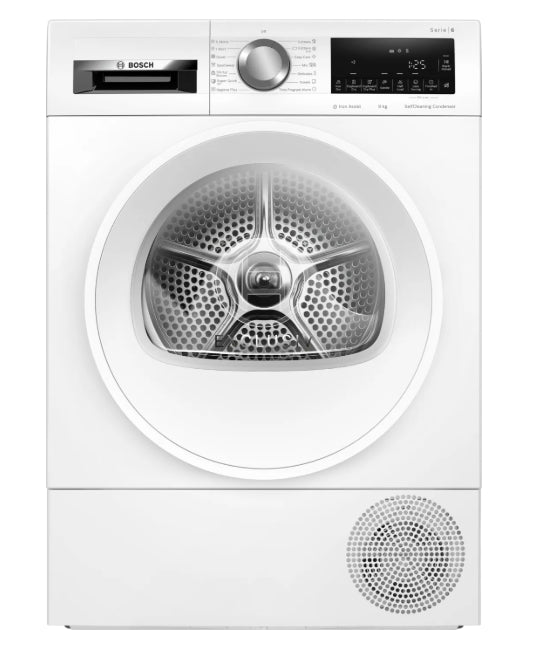 Сушилня BOSCH WQG14590BY, 9 kg, Термопомпа, SelfCleaning