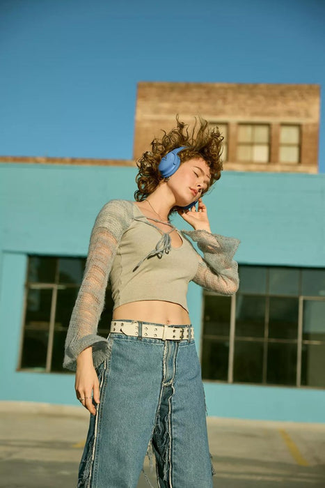 Bose QuietComfort 884367-1300 Слушалки Over-Ear кабелни/безжични Bluetooth сини