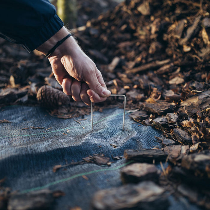 СКОБИ ЗА ЗАКРЕПВАНЕ НА ПОКРИВАЛА 3X15CM 20БРОЯ BRADAS ATSMGU1315-20B - 2