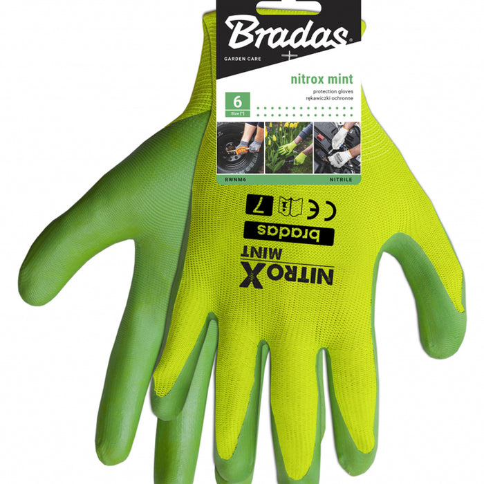 РЪКАВИЦИ РАЗМЕР: 7 BRADAS NITROX MINT