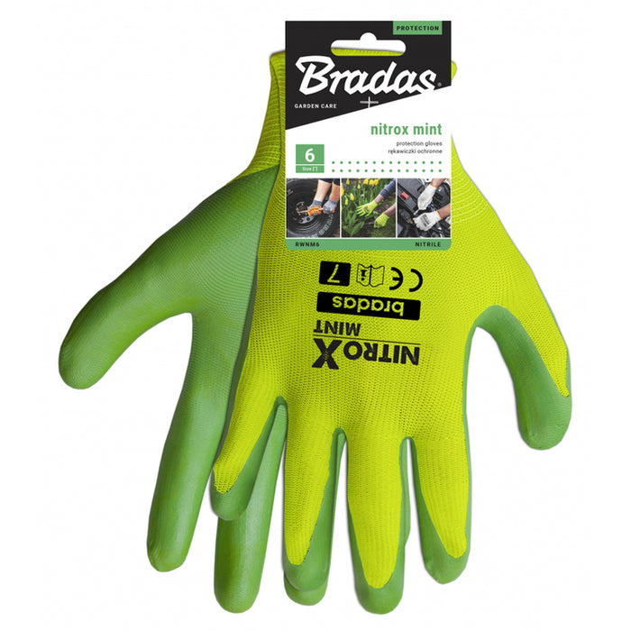 РЪКАВИЦИ РАЗМЕР: 8 BRADAS NITROX MINT