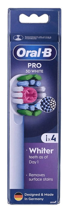 Глава за четка за зъби Braun EB 18-4 4 бр. Бяла