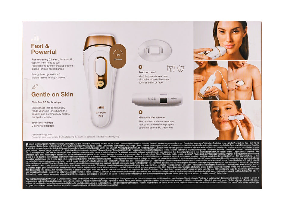 Braun IPL Silk-expert Pro 5 PL5149 златен, бял епилатор