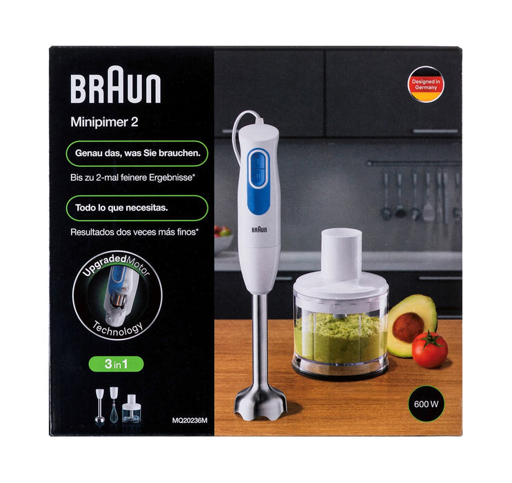 Ръчен пасатор BRAUN MQ 20236MWH