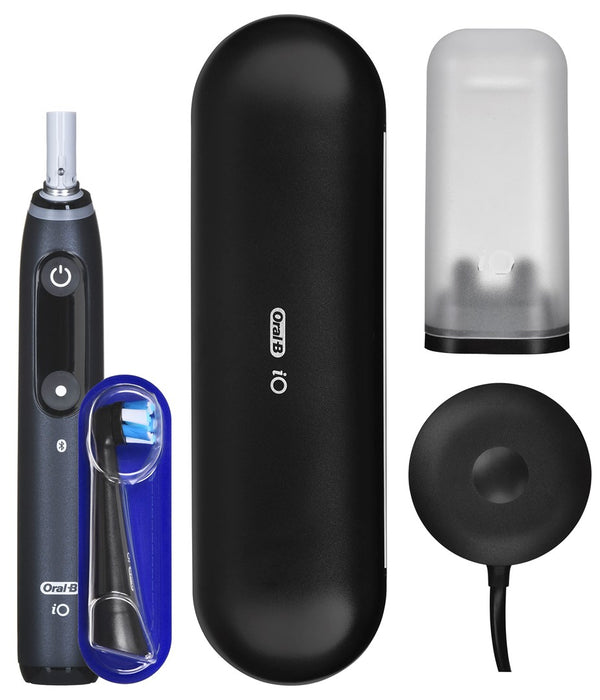 Oral-B Electric Toothbrush iO Series 8N Rechargeable For adults Number of brush heads included 1 Number of teeth brushing modes 6 Black Onyx