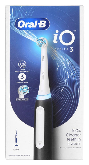Електрическа четка за зъби Braun Oral-B iO3 Matt Black