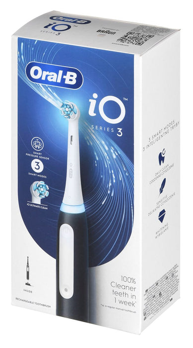 Електрическа четка за зъби Braun Oral-B iO3 Matt Black