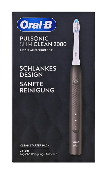 Oral-B Pulsonic Slim Clean 2000 звукова четка за зъби Черна