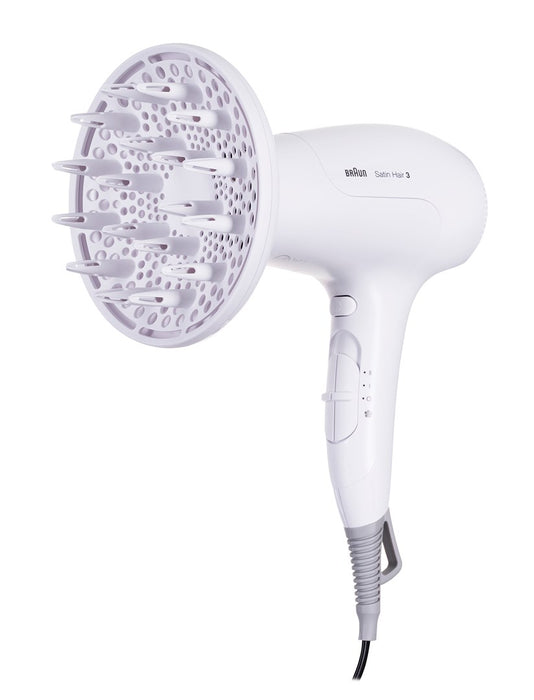 Сешоар Braun Satin Hair 3 HD 385 2000 W Бял