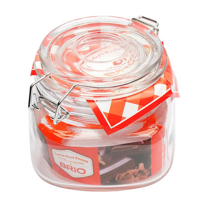 ХЕРМЕТИЧЕСКИ СТЪКЛЕН БУРКАН 0.50 LT BRIO