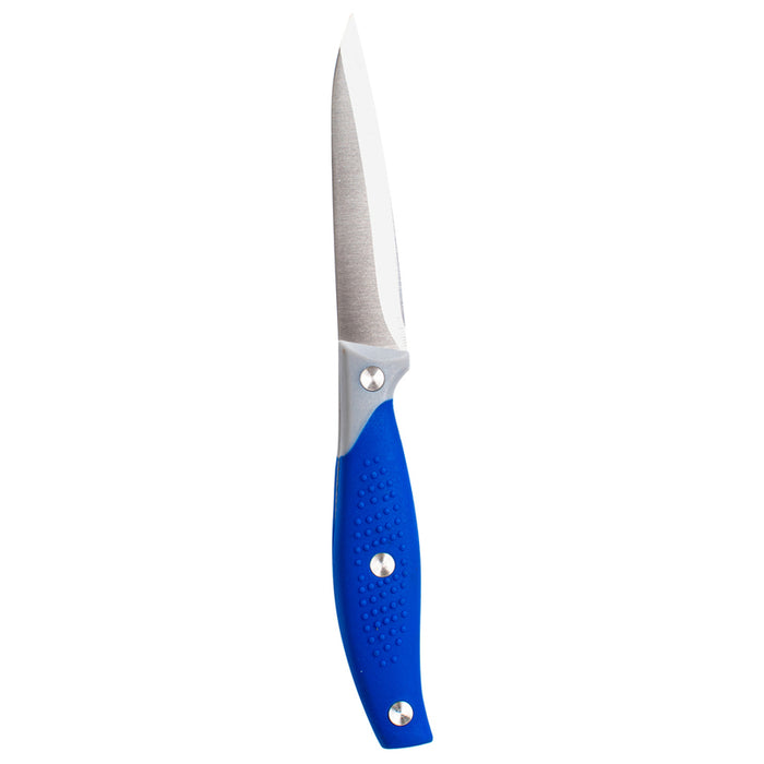НОЖ ЗА ПЛОДОВЕ С ГУМЕНА ДРЪЖКА, 9.5CM BRIO