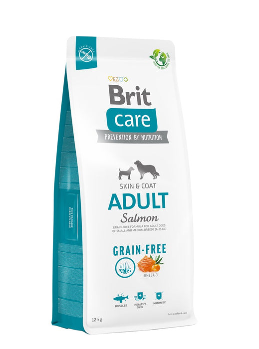 BRIT Care Adult Salmon - суха храна за кучета - 12 кг