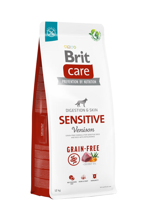BRIT Care Sensitive Venison - суха храна за кучета - 12 кг