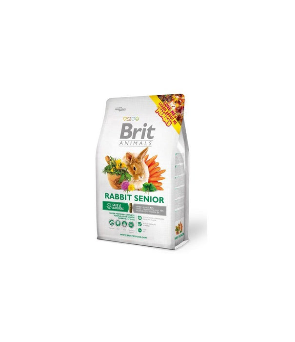 BRIT Animals Rabbit Senior Complete - храна за зайци - 1.5кг