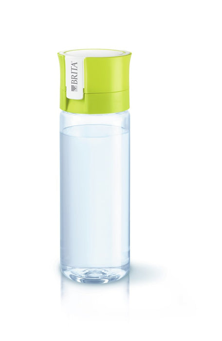 Brita Fill&Go лайм зелена филтърна бутилка +4 филтъра