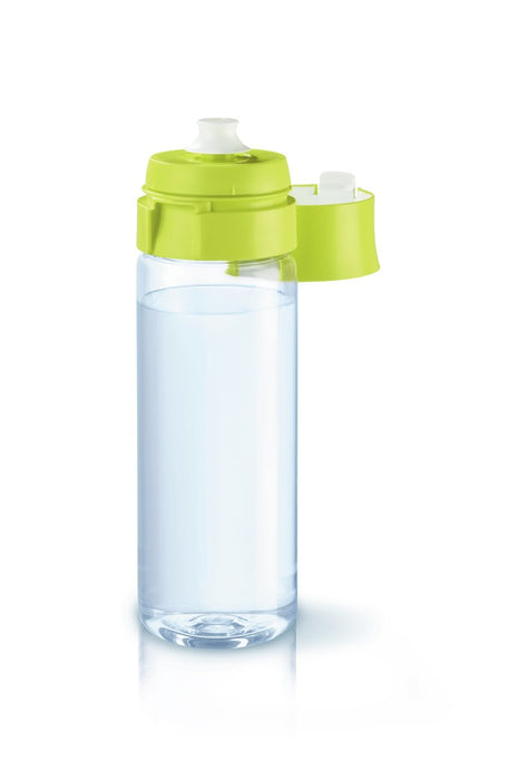 Brita Fill&Go лайм зелена филтърна бутилка +4 филтъра