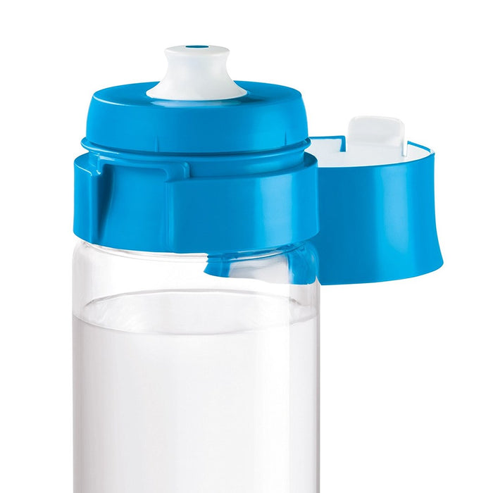 Филтърна бутилка Brita Fill&Go + 4 бр. филтърни патрони (0,6l; сини)