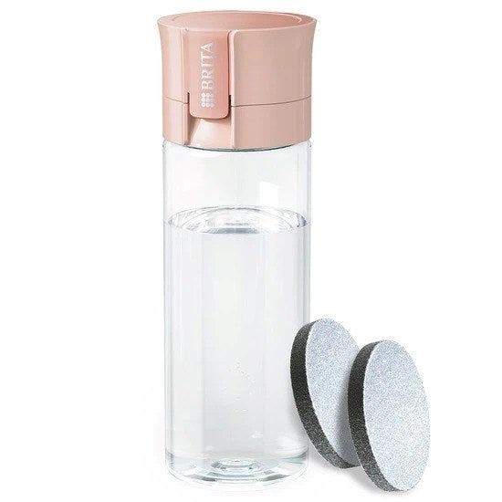 Brita Vital Filtering бутилка 0,6 л Пастел праскова