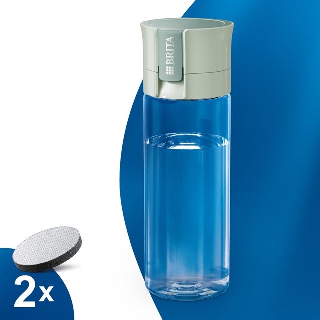 Brita Vital Filtering бутилка 0,6 л Пастелно зелено