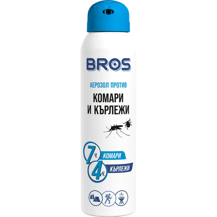СПРЕЙ ПРОТИВ КОМАРИ И КЪРЛЕЖИ BROS