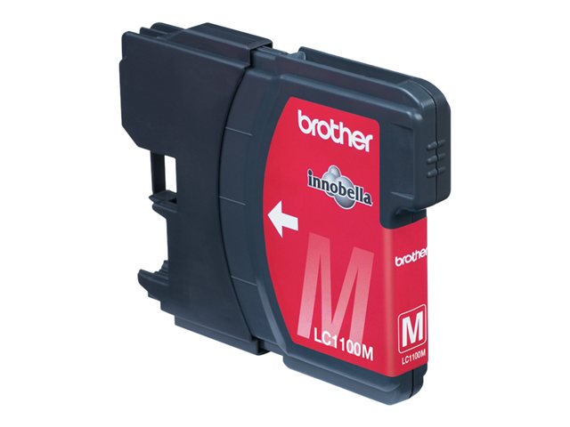 BROTHER LC-1100 касета с мастило магента стандартен капацитет 7,5 ml 325 страници 1 пакет блистер без аларма