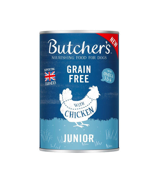 BUTCHER'S Original Junior Chicken Jelly - мокра храна за кучета - 400гр