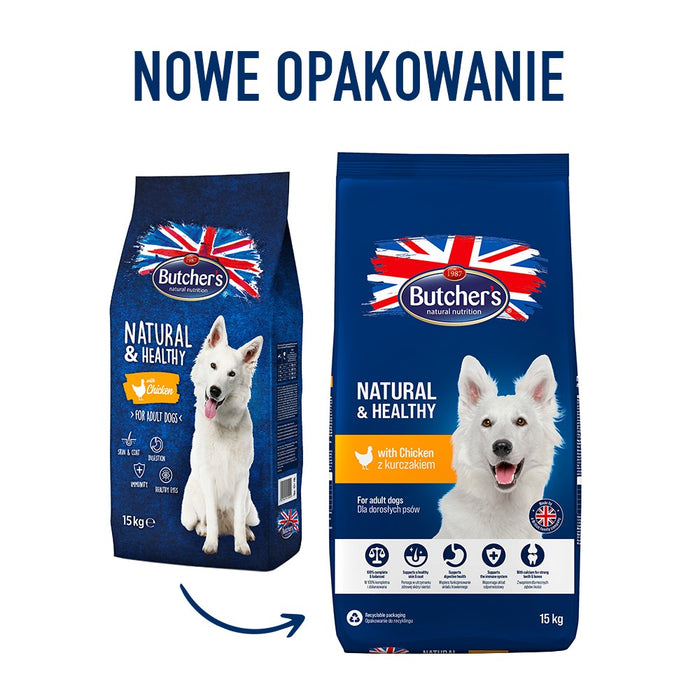 Butcher's Pet Care 5011792002061 суха храна за кучета 15 кг Пиле за възрастни