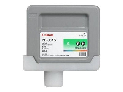 CANON PFI-301G касета с мастило пигмент зелен стандартен капацитет 330 ml 1 опаковка