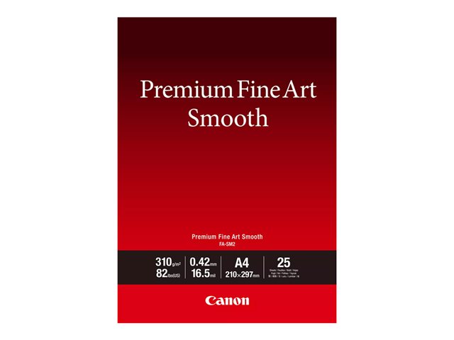 CANON FA-SM2 A4 25 листа Premium Fine Art Smooth Paper