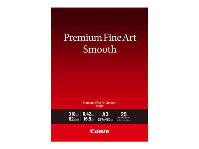 CANON FA-SM2 A3 25 листа Premium Fine Art Smooth Paper