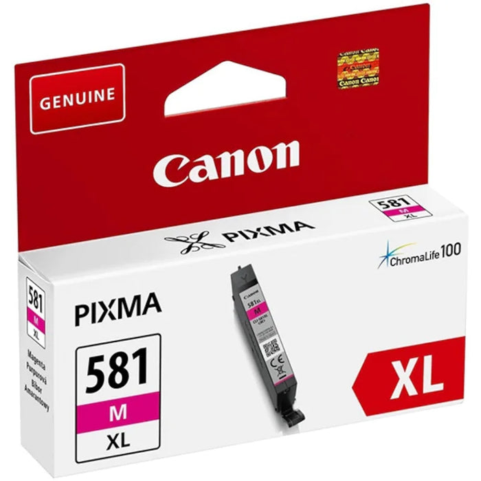 Canon CLI-581 XL M + Canon Plus Glossy II PP-201, 10x15 cm, 100 sheets