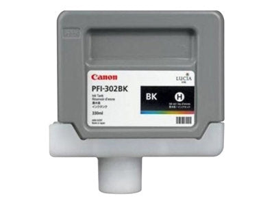 CANON PFI-302BK черна касета с мастило стандартен капацитет 330 мл 1 опаковка