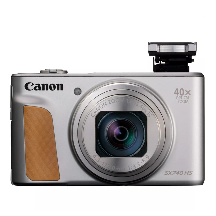 Canon PowerShot SX740 HS Lite Edition, сребрист, комплект за пътуване