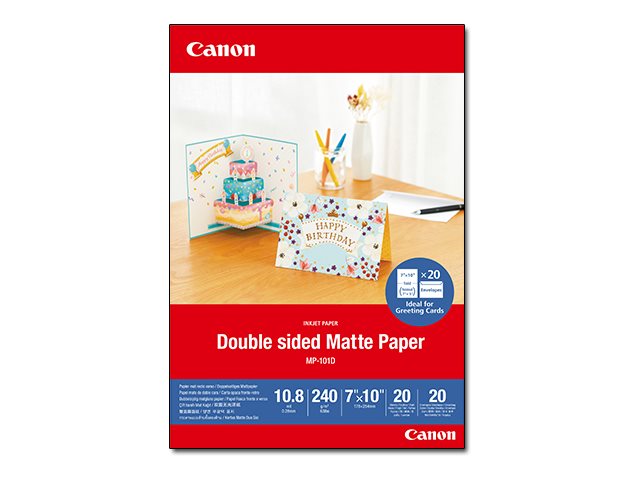 CANON MP-101D 7x10 20 ДВОЙНА МАТИРАНА ФОТОХАРТИЯ